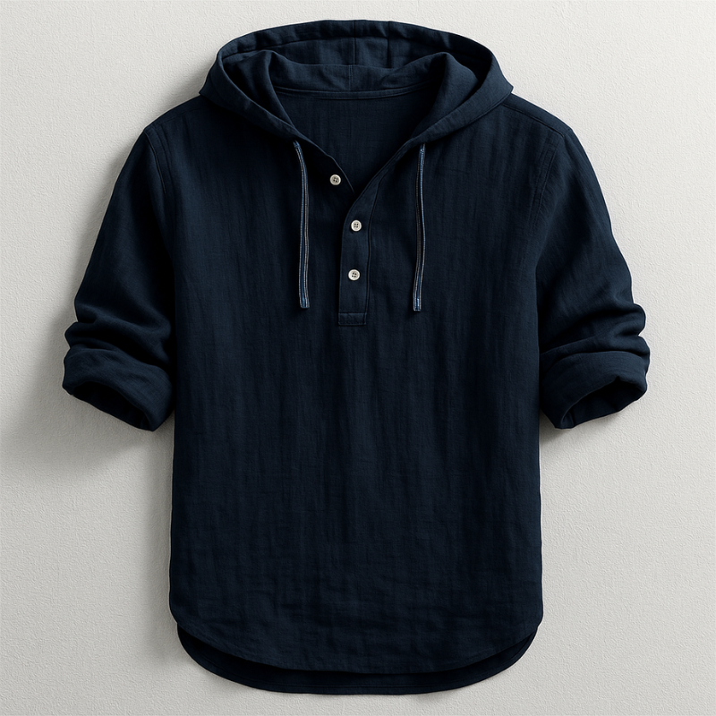 Marc Kapuzenpullover für Herren – Leicht, weich & elegant aus Baumwolle im modernen Casual-Stil