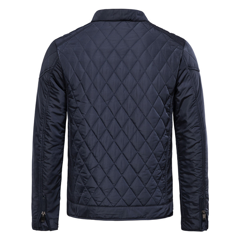 Emman Steppjacke Marineblau – Leicht und elegant für Herren