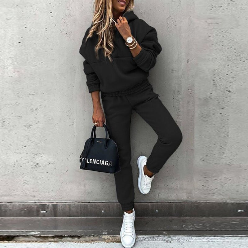 Elane Damen-Jogging-Set – Weicher Komfort & Moderner Stil für die tägliche Entspannung