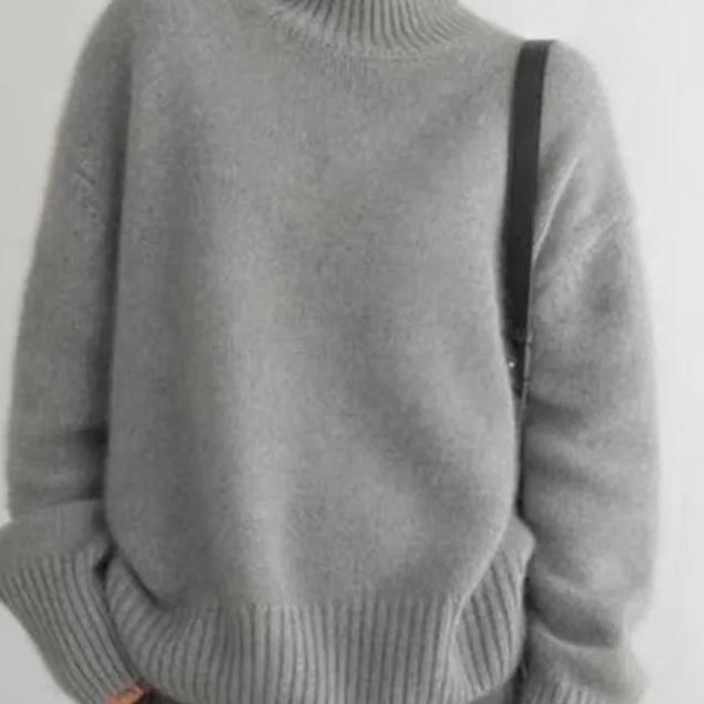 Sydney Damen Rollkragenpullover Oversize aus Kaschmir – Weich, Warm & Elegant