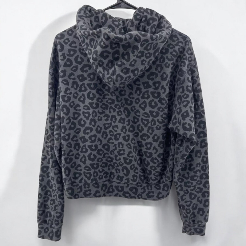 Andrew Herren-Kapuzenpullover – lockere Freizeitpassform & modernes Leopardenmuster