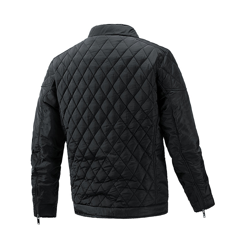 Emman Steppjacke Marineblau – Leicht und elegant für Herren