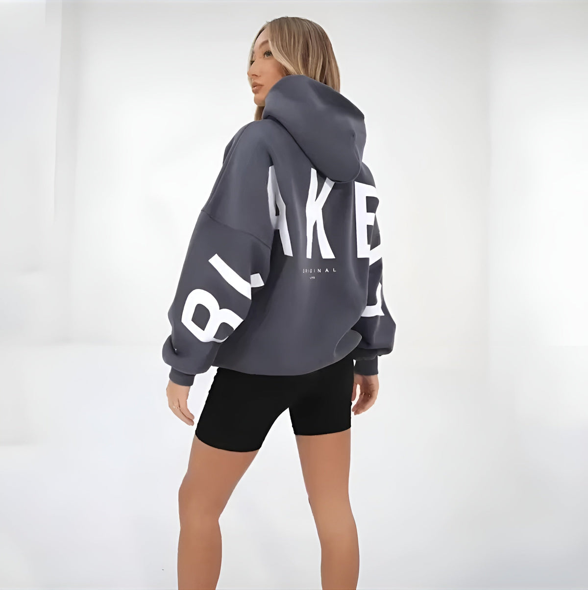 Ella Damen Hoodie – Oversize Warmer Hoodie mit Kängurutasche & Lässigem Stil