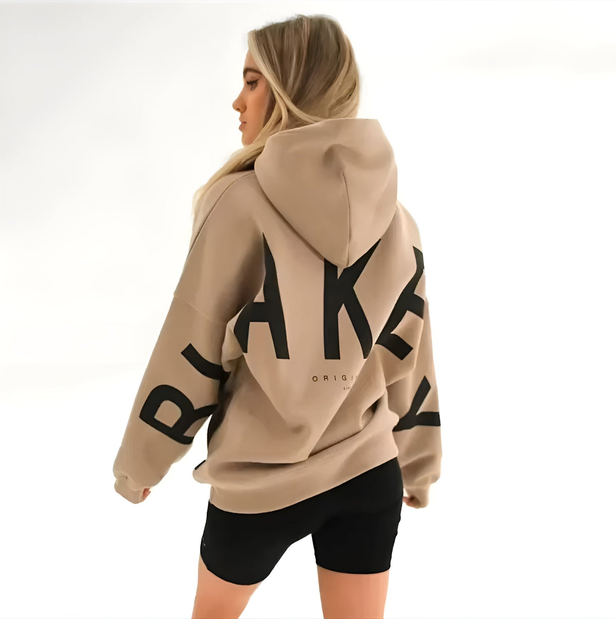 Ella Damen Hoodie – Oversize Warmer Hoodie mit Kängurutasche & Lässigem Stil