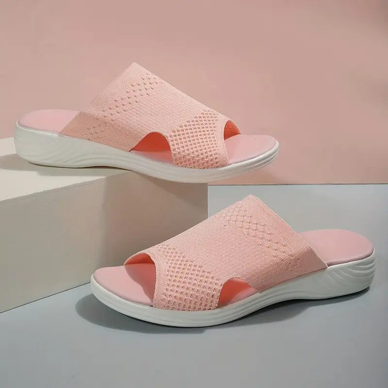 Soleil slides i blått ovanifrån – öppen form och enkel design