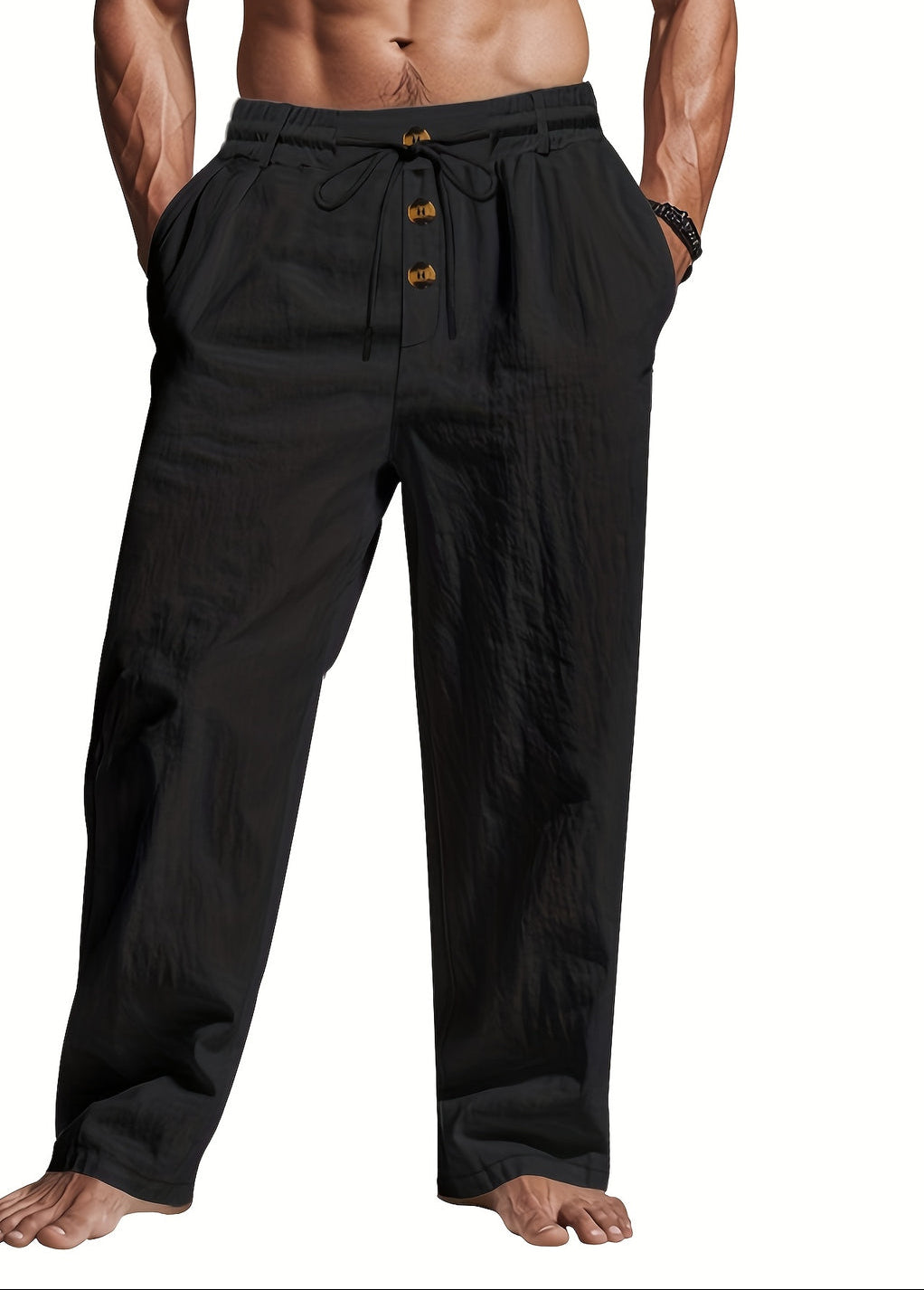 Loyd Short Homme – Lightweight Summer Shorts with Elastic Waist & Comfortable Fit