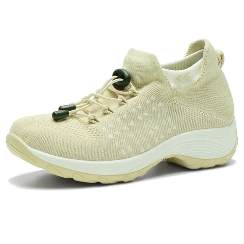 Jämförelse före och efter användning av ergonomiska Linna sneakers