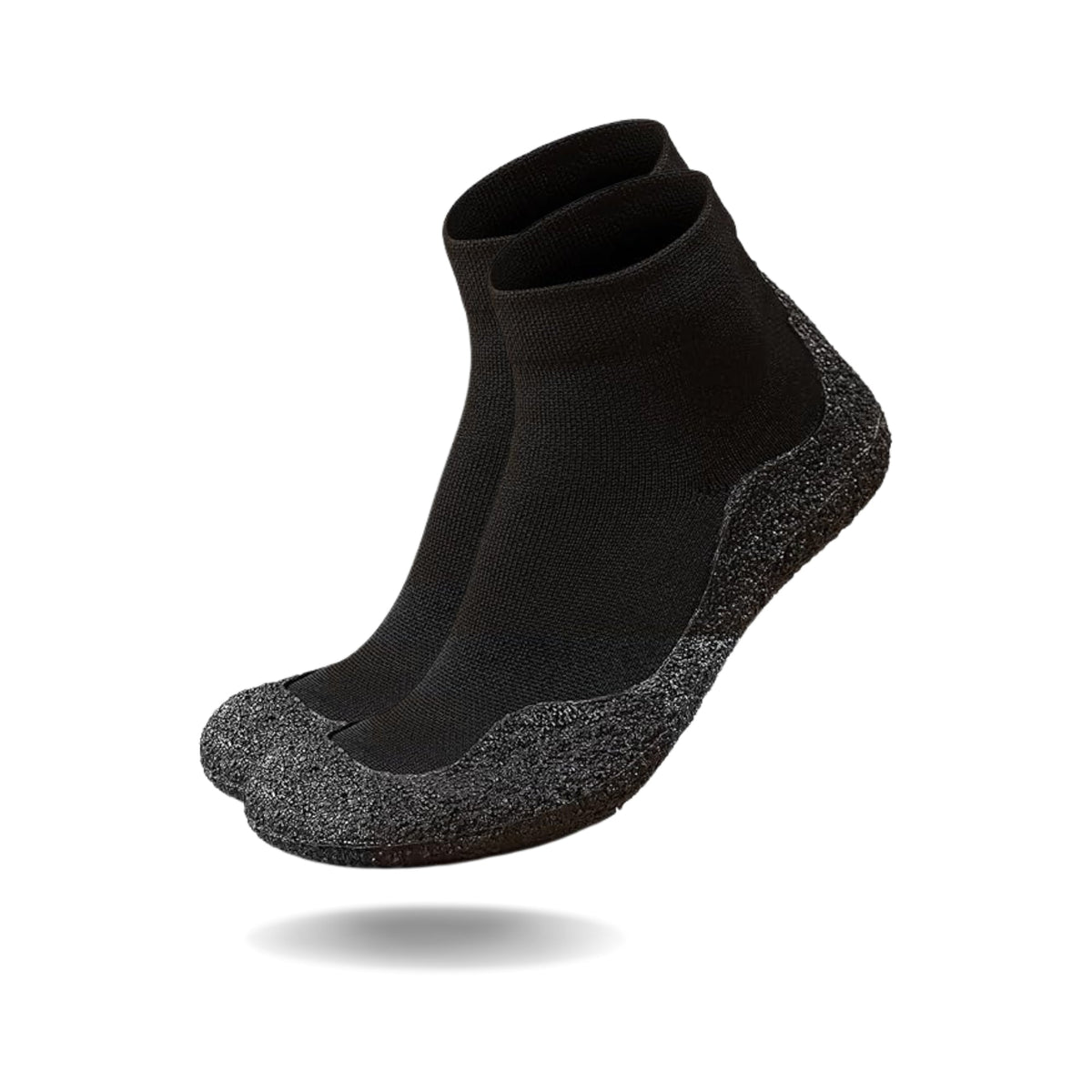 Nokka barefoot sock-skor visade på fot – lätt och bekväm passform