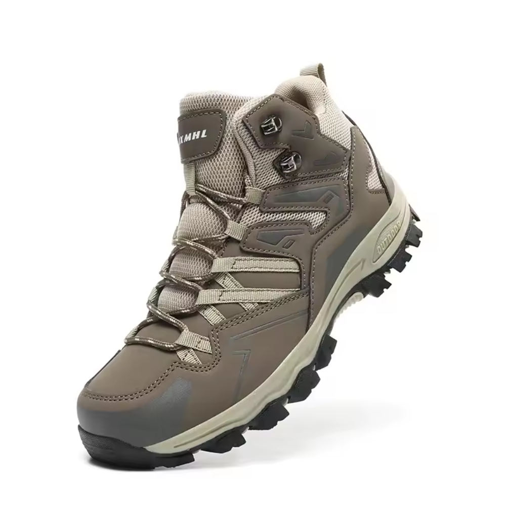 Sierra khaki trekkingsko för dam på skogstig