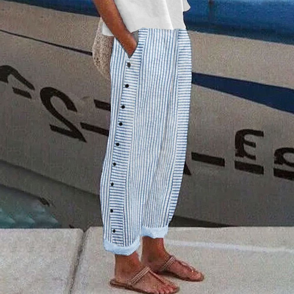 Pia Damenhose – Freizeithose mit Seitentaschen & Bequemer Passform