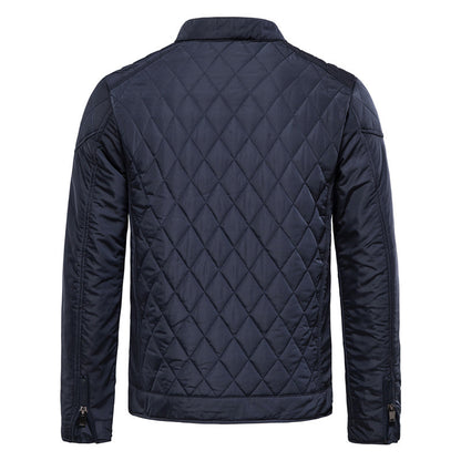 Emman Steppjacke Marineblau – Leicht und elegant für Herren
