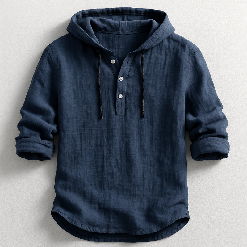 Marc Kapuzenpullover für Herren – Leicht, weich & elegant aus Baumwolle im modernen Casual-Stil