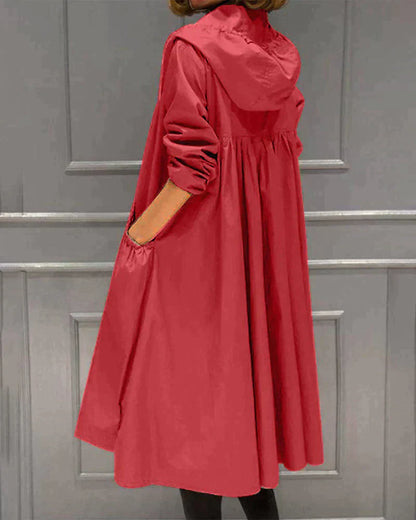 Millie Long Raincoat for Women – Eleganter, wasserdichter Mantel mit leichtem und atmungsaktivem Design