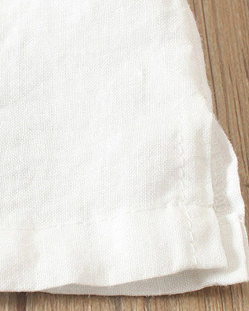 Lena Bluse Damen – Leichte Leinenbluse mit Knopfleiste & natürlichem Look