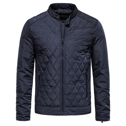 Emman Steppjacke Marineblau – Leicht und elegant für Herren