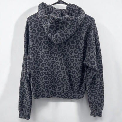 Andrew Herren-Kapuzenpullover – lockere Freizeitpassform & modernes Leopardenmuster