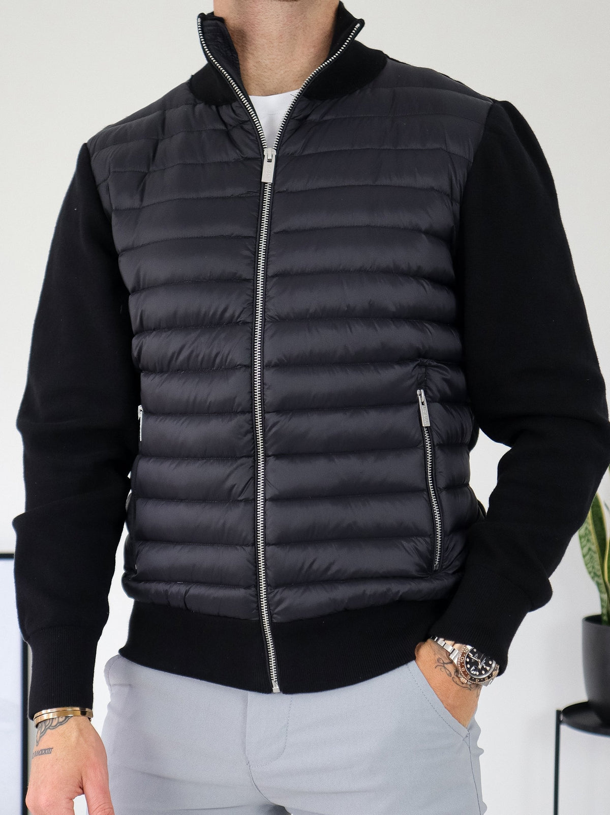 Xian Hybridjacke Herren – Slim Fit, abnehmbare Ärmel & vielseitiger Stil