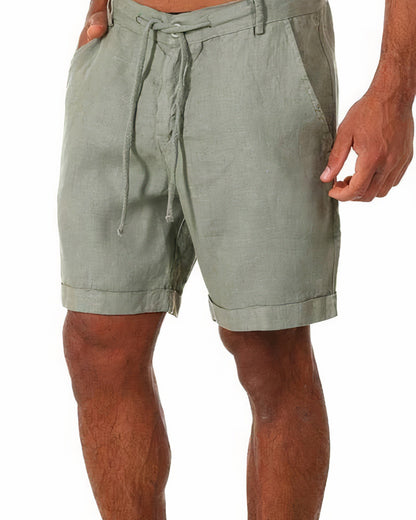 Iven Short Homme – Lässige, leichte Cropped-Hose für Sommer, Strand & Stadt