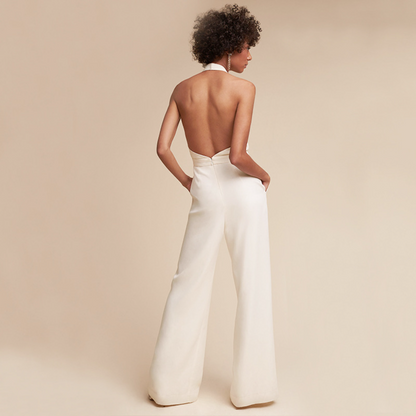 Lisette Women's Jumpsuit – Elegant Evening Outfit with Flattering Cut & Refined Details