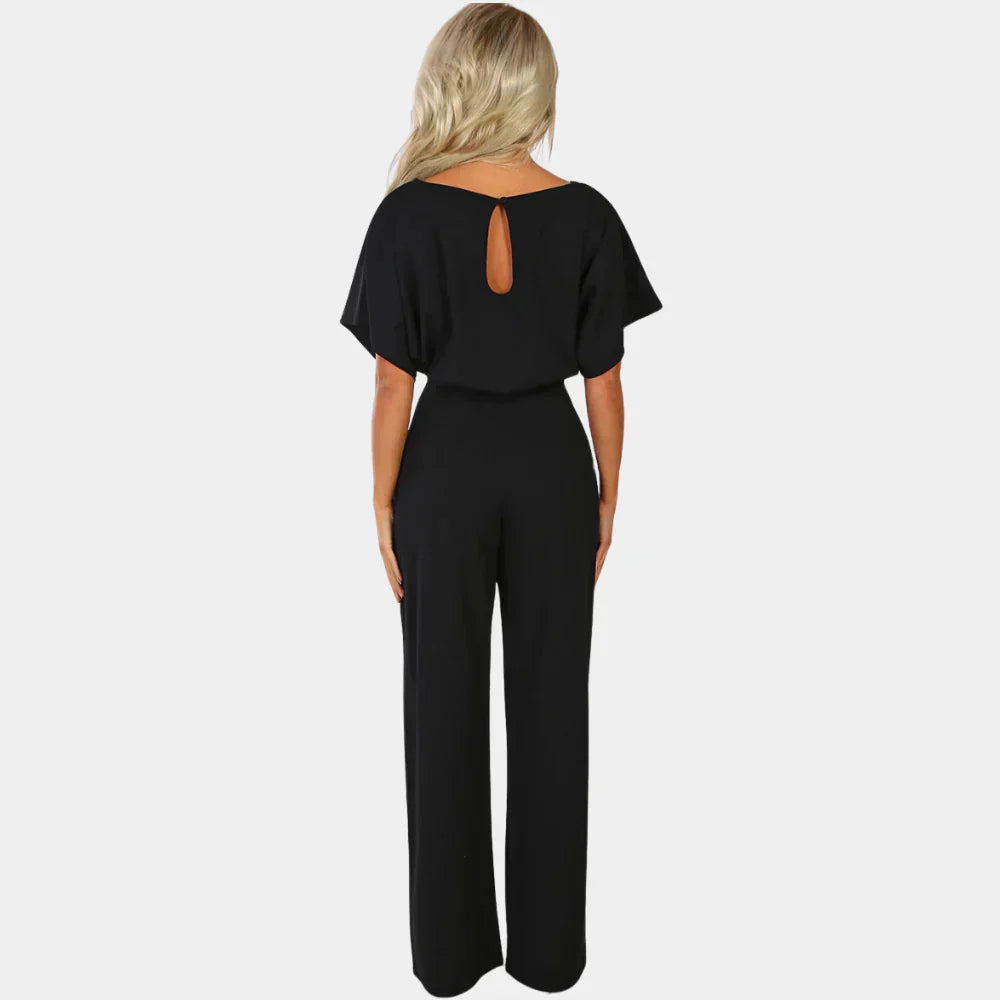 Sophia Jumpsuit Dam – Minimalistisk Jumpsuit med Elegant Skärning & Optimal Komfort