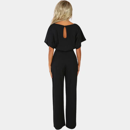 Sophia Jumpsuit Dam – Minimalistisk Jumpsuit med Elegant Skärning & Optimal Komfort