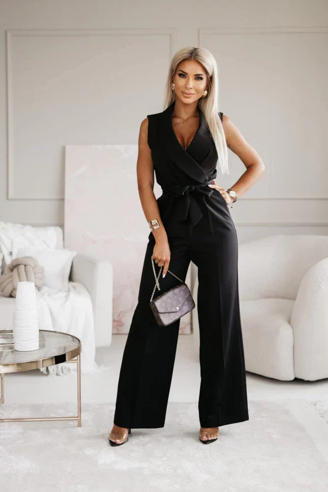 Giuliana Eleganter Damen-Jumpsuit – Ärmelloser Jumpsuit mit schickem und bequemem Schnitt