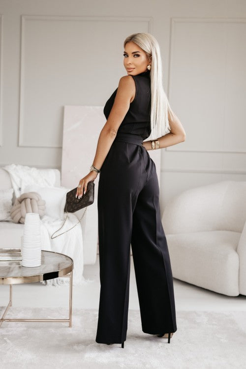 Giuliana Eleganter Damen-Jumpsuit – Ärmelloser Jumpsuit mit schickem und bequemem Schnitt