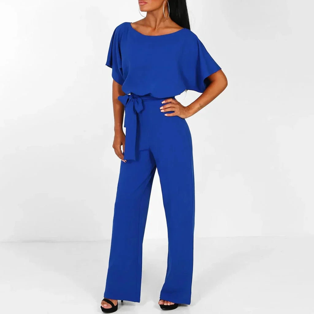 Sophia Jumpsuit Dam – Minimalistisk Jumpsuit med Elegant Skärning & Optimal Komfort