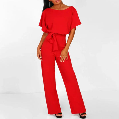 Sophia Jumpsuit Dam – Minimalistisk Jumpsuit med Elegant Skärning & Optimal Komfort