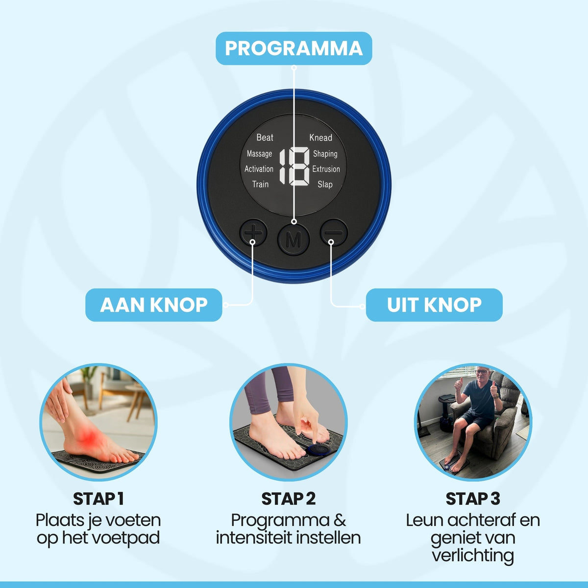 Solvi fotmassageapparat – effektiv behandling av neuropati hemma