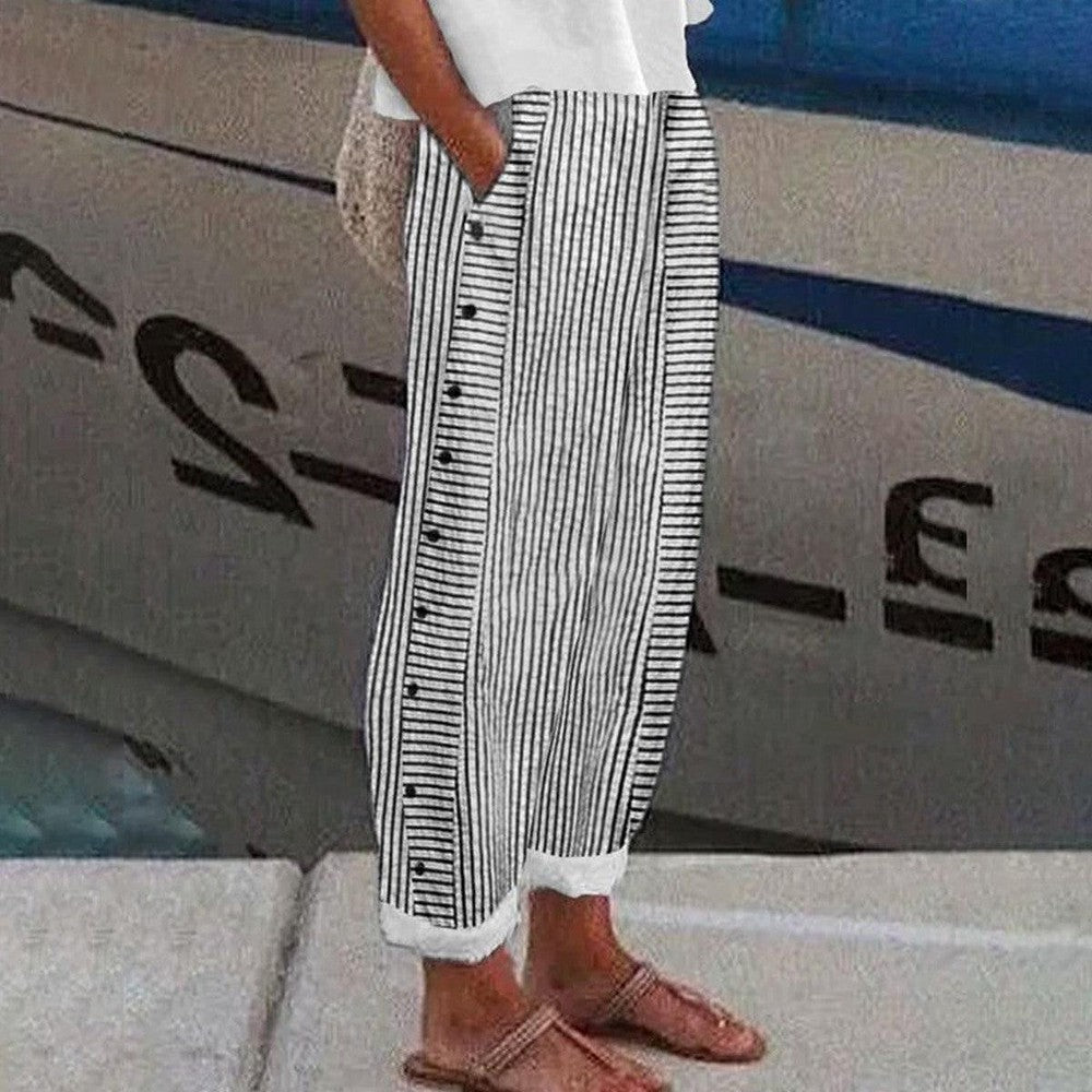 Pia Damenhose – Freizeithose mit Seitentaschen & Bequemer Passform