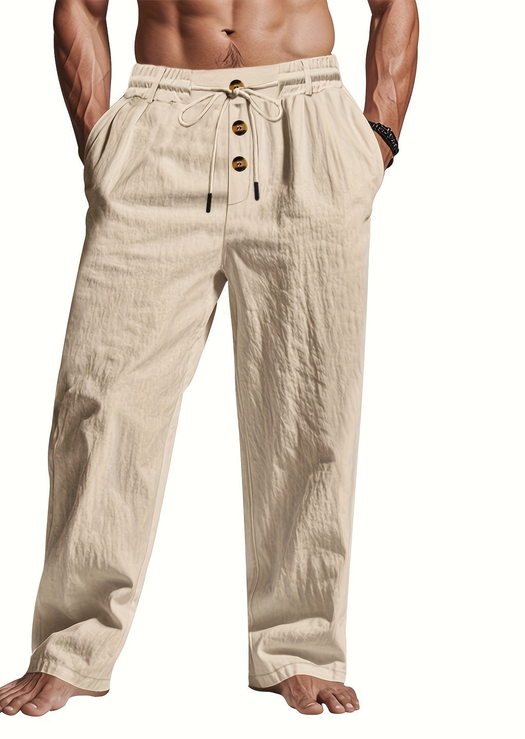 Loyd Short Homme – Lightweight Summer Shorts with Elastic Waist & Comfortable Fit