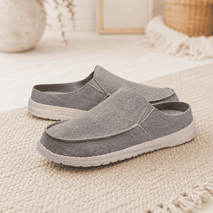 Drifto herr sneakers i beige med vadderad innersula för daglig komfort