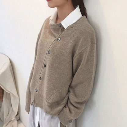Lucille Cashmere Sweater Women – Soft, Warm and Breathable Knitwear for Autumn