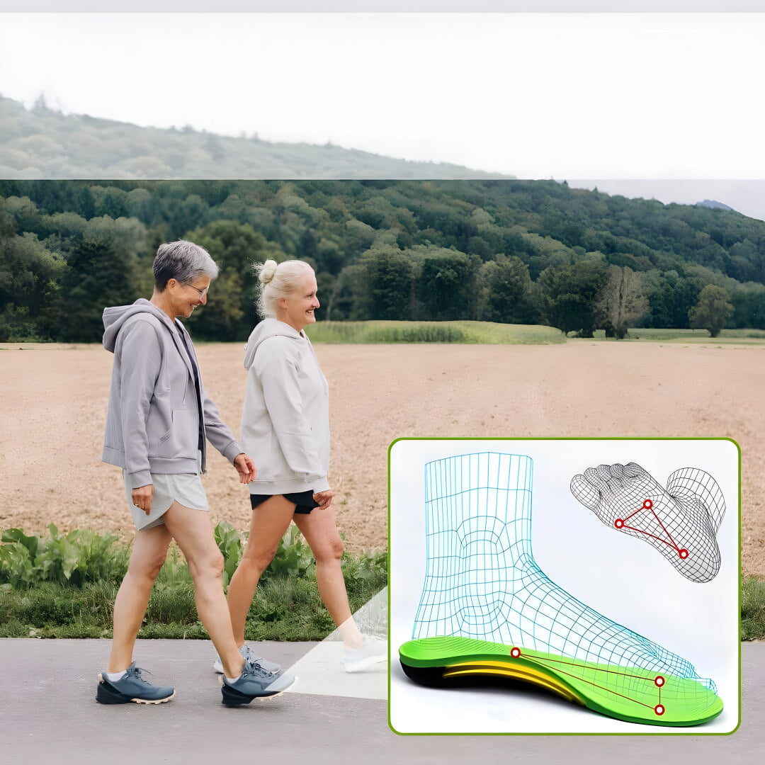 Minnesskum och gummi innersulor klipps till rätt storlek