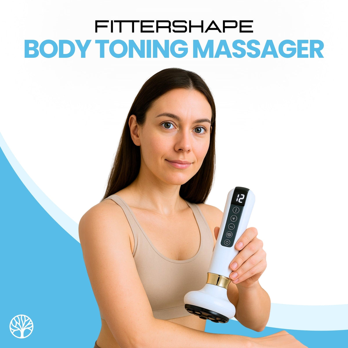 Vitalix massager visad framifrån mot vit bakgrund