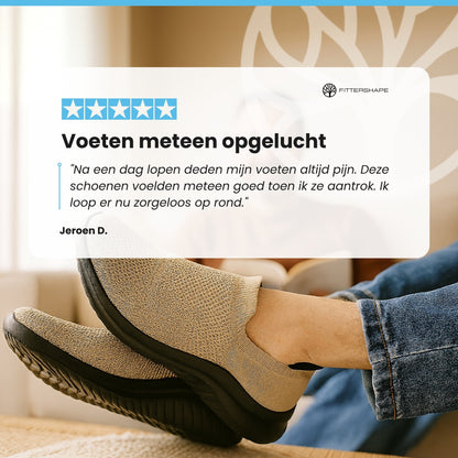 Lenna ortopediska skor visade från sidan – bred passform