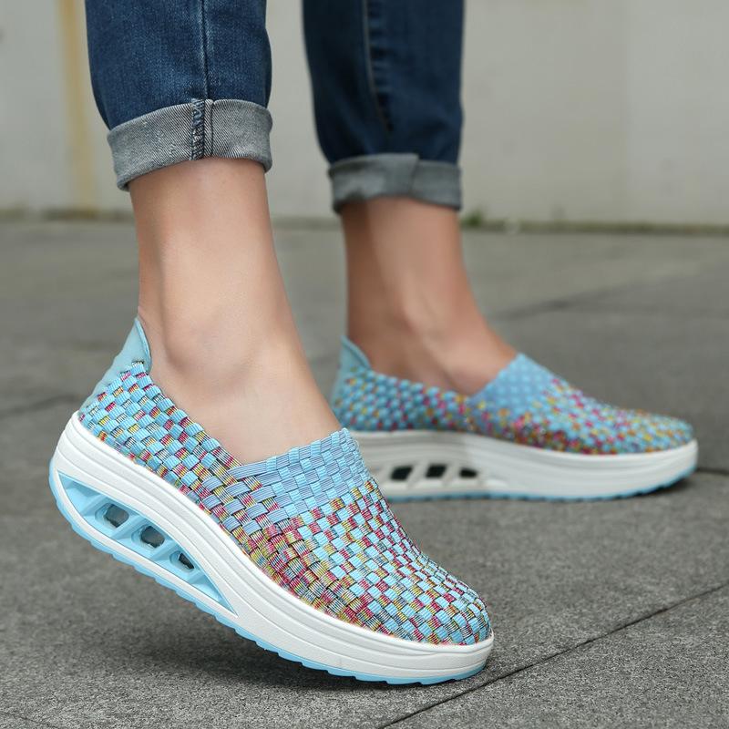 Lina sneakers rosa – dämpande stöddyna närbild