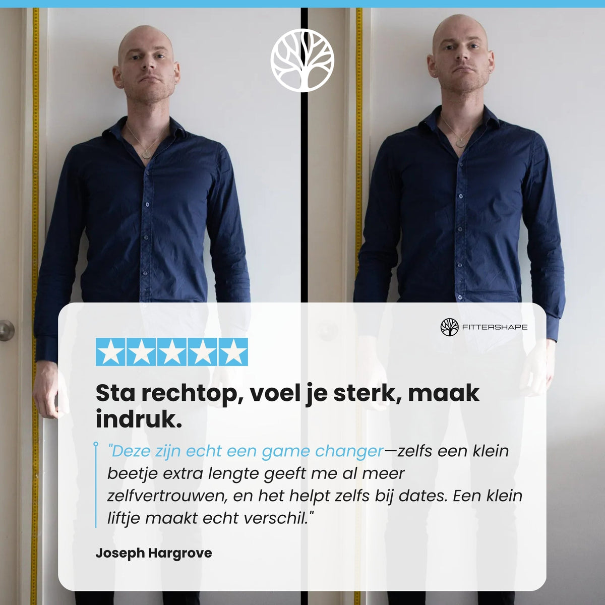 Närbild på höjande innersulor med tydlig tjockleksdesign