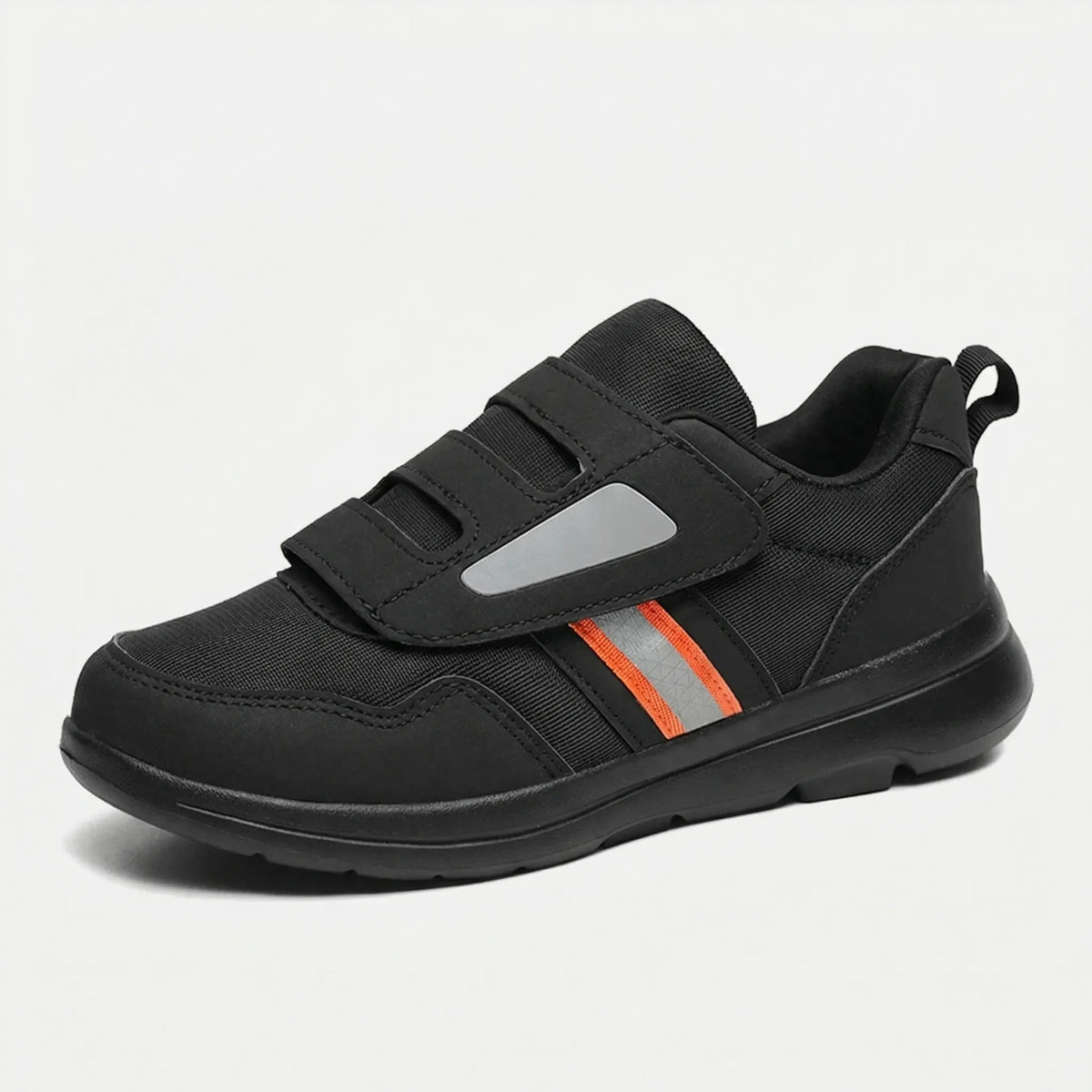 Sneaker med vikbar överdel helt platt för enkel ingång
