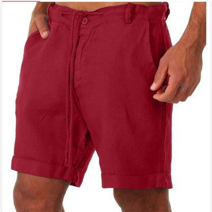 Iven Short Homme – Lässige, leichte Cropped-Hose für Sommer, Strand & Stadt