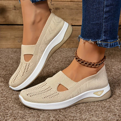 Solvei sneakers i ljusgult – lätt och stilren design