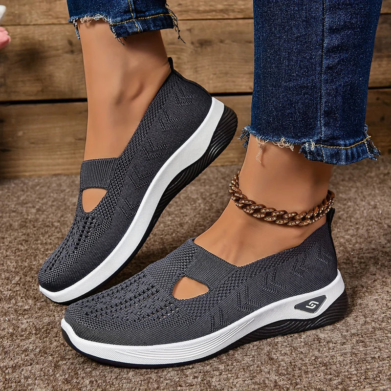 Solvei sneakers i grått – tidlös och mångsidig stil