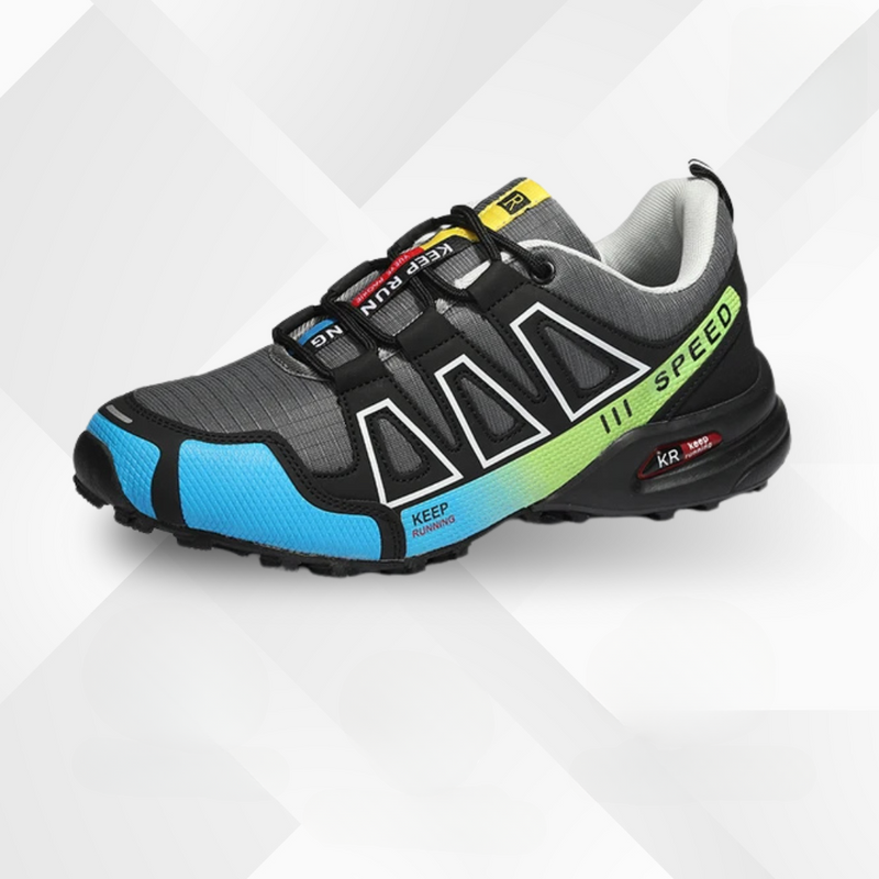 Storleksintervall EU 38–47 illustrerat med Stigens sneakers