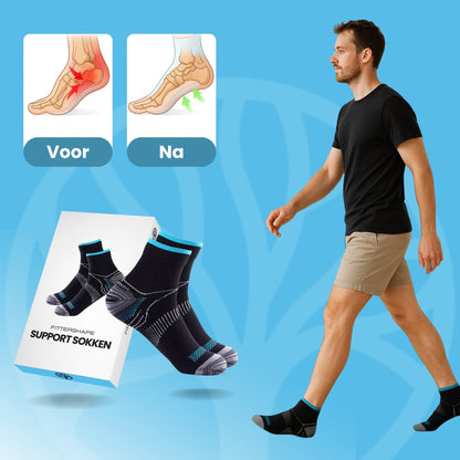 Stridex strumpor för daglig komfort vid hälsporre