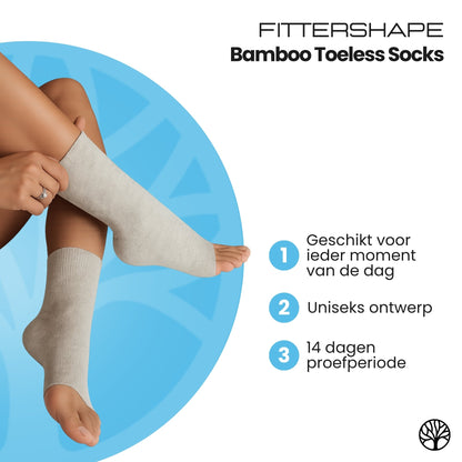 Närbild på bambusockornas mjuka och andningsbara material